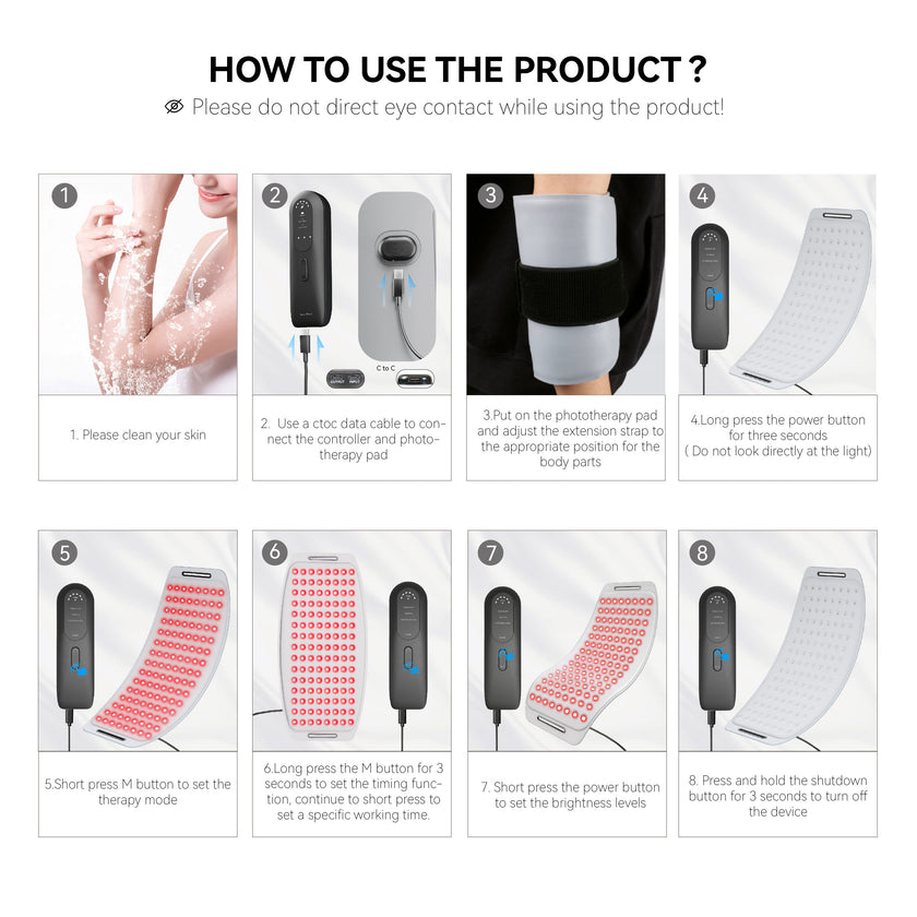 Red & Infrared Light Therapy Belt